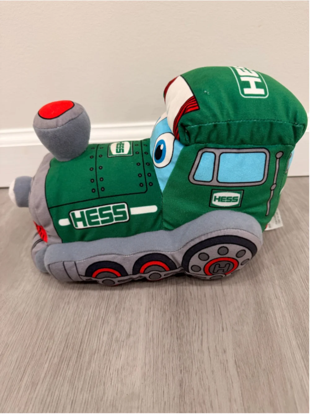 Hess 2022 Plush Toy Truck Lights Up Musical Choo Choo Train Tested & Working